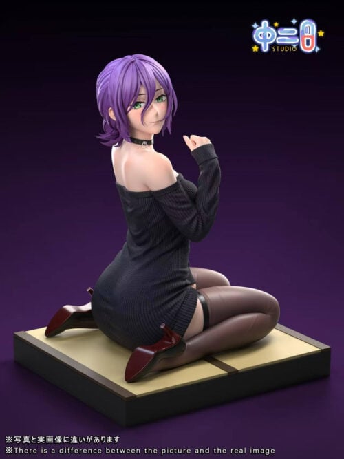 Bomb Devil Reze in Casual Kneeling Pose - Detail View 1