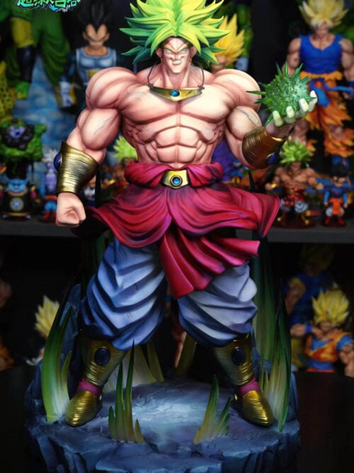 Arrogant Broly with Energy Sphere - Collectible Figure Main View