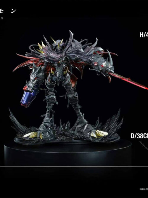 Omnimon Zwart Defeat - Detail View 7