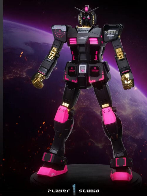 PHANTACI x RX-78-2 Gundam Ver.J 110 cm Full-Body Statue - Detail View 1