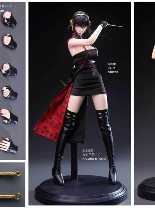 Killer in Black Skirt Yor Forger - Spy x Family - Detail View 8