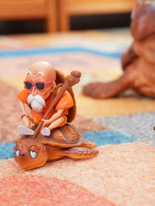 Master Roshi Riding Turtle: Kid Goku Series 013 - Detail View 1