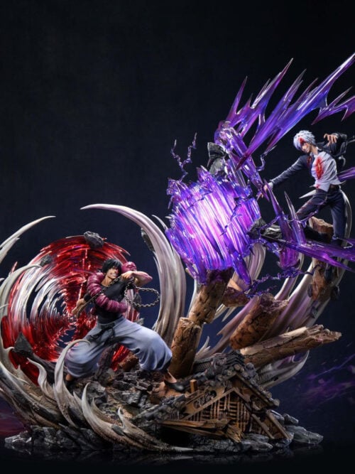Satoru Gojo vs. Toji Fushiguro Battle Diorama - Detail View 1