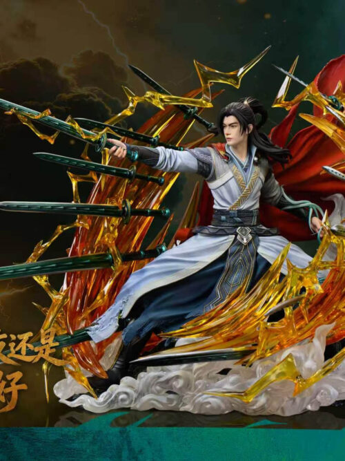 Han Li - Xutian Hall Battle Outfit 1/4 Scale Statue - Detail View 11