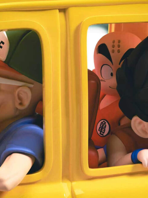 Dragon Ball Vehicle Series Van Quartet: Yamcha, Krillin, Master Roshi and Son Goku - Detail View 3