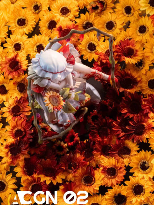 Seated Sunflower Flandre Scarlet — Touhou Project - Detail View 2