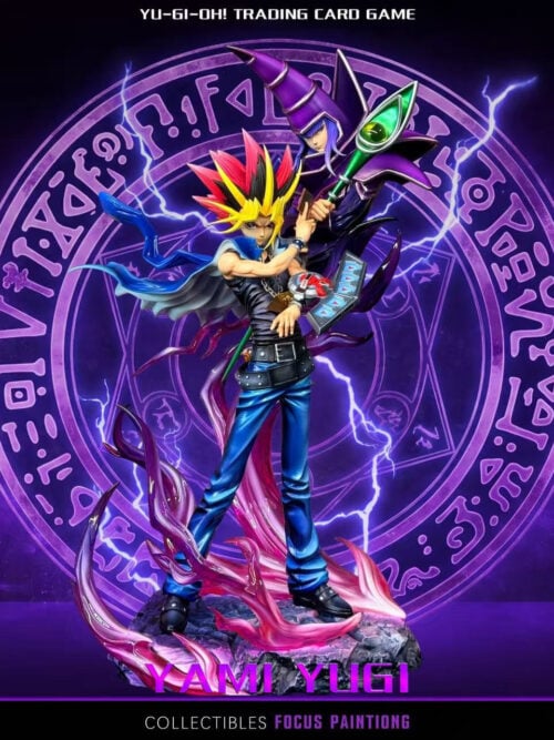 jad69a6smjbx2sbmkba9h4v8d0jv5hfr Yami Yugi & Dark Magician — Yu-Gi-Oh - Collectible Figure Main View