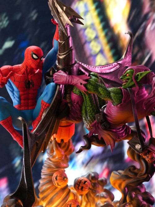 Versus Diorama Vol. 2: Spider-Man vs. Green Goblin - Detail View 1