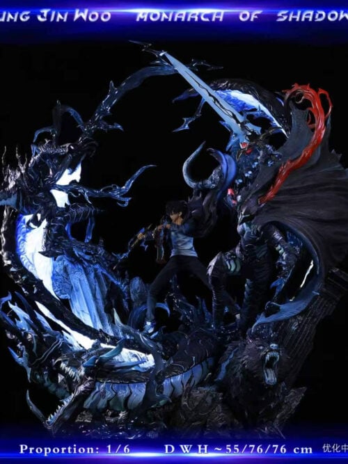 Solo Leveling Shadow Monarch Sung Jin-Woo and Shadow Army - Detail View 3