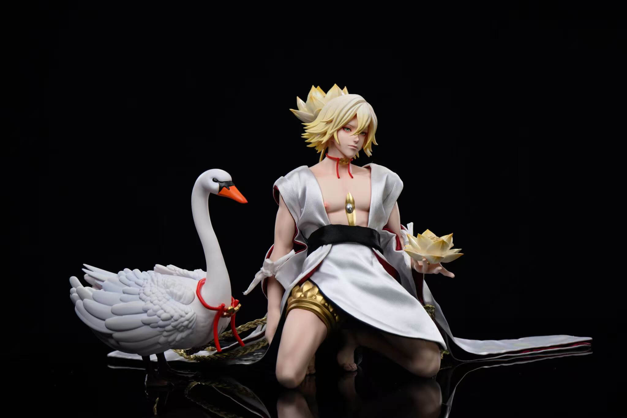 Kneeling Lotus Master - Featured Image Kneeling Lotus Master - Collectible Figure Main View