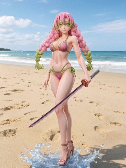 Summer Love Breathing Mitsuri Kanroji — Demon Slayer - Collectible Figure Main View