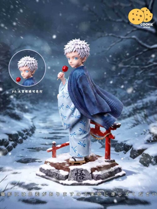 Childhood Snow Scene Satoru Gojo - Detail View 1