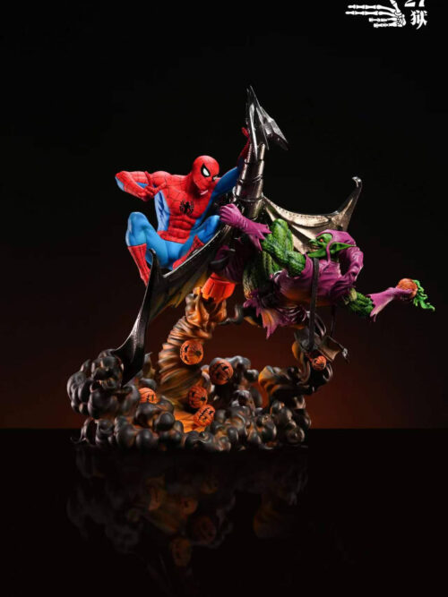 Versus Diorama Vol. 2: Spider-Man vs. Green Goblin - Detail View 11