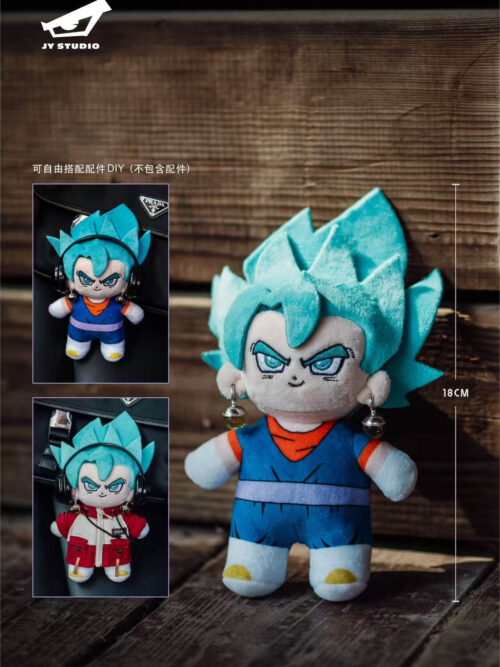 Super Saiyan Blue Vegito Plush Charm - Collectible Figure Main View