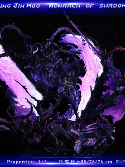 Solo Leveling Shadow Monarch Sung Jin-Woo and Shadow Army - Detail View 5