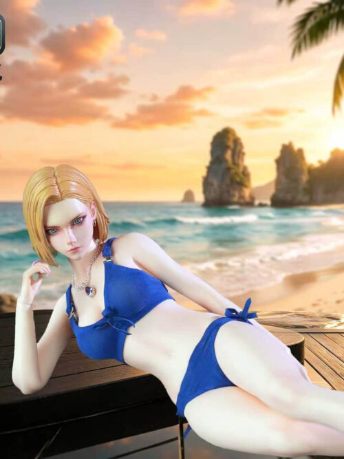 Future Warrior Android 18 - 1/6 Scale Articulated Figure - Detail View 8