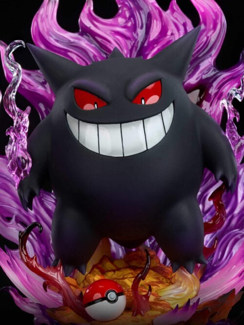 First Generation Gengar — Spectral Flame Display - Detail View 1