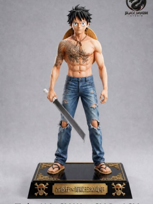 Outlaw Luffy, Zoro, Sanji, Ace and Law - Collectible Figure Main View