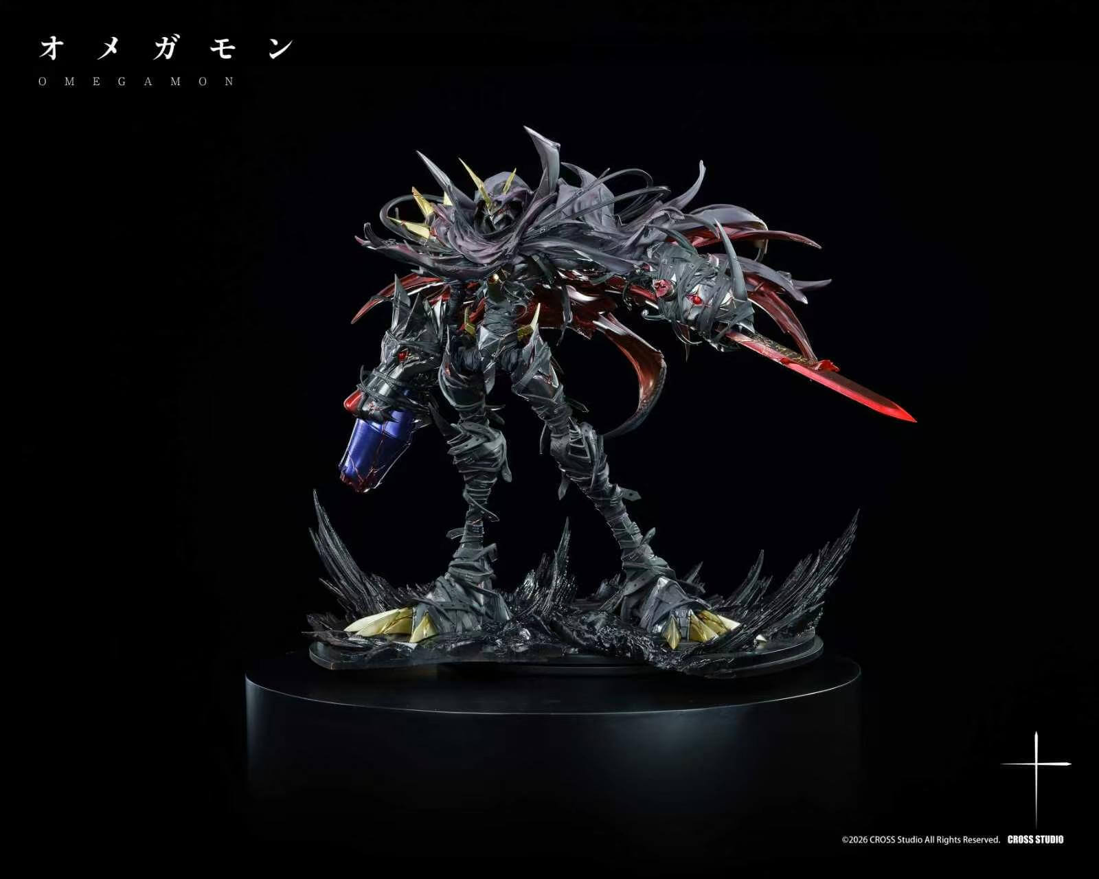 Omnimon Zwart Defeat - Featured Image Omnimon Zwart Defeat - Collectible Figure Main View