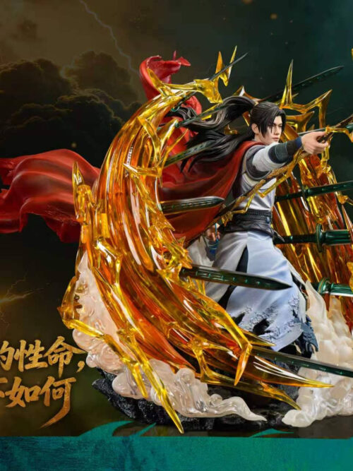 Han Li - Xutian Hall Battle Outfit 1/4 Scale Statue - Detail View 10