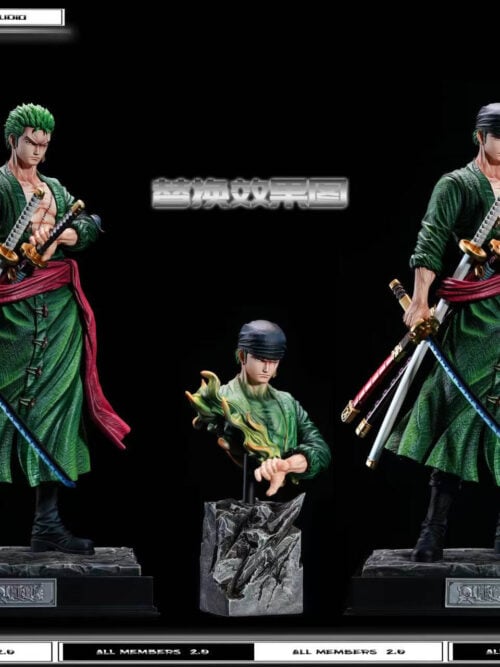 Dual-Version Roronoa Zoro - One Piece - Detail View 6