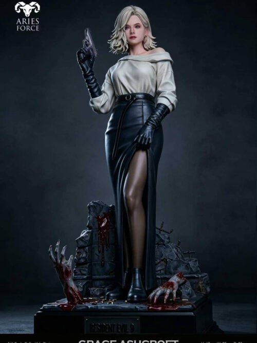 Resident Evil Requiem Grace Ashcroft and Leon Scott Kennedy - Detail View 2
