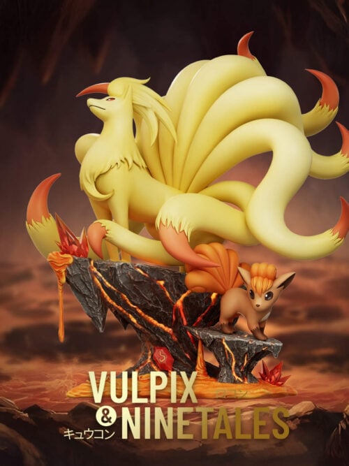 Vulpix & Ninetales Evolution Set — Kanto Fire and Alolan Ice - Image 2