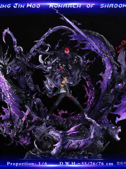 Solo Leveling Shadow Monarch Sung Jin-Woo and Shadow Army - Collectible Figure Main View
