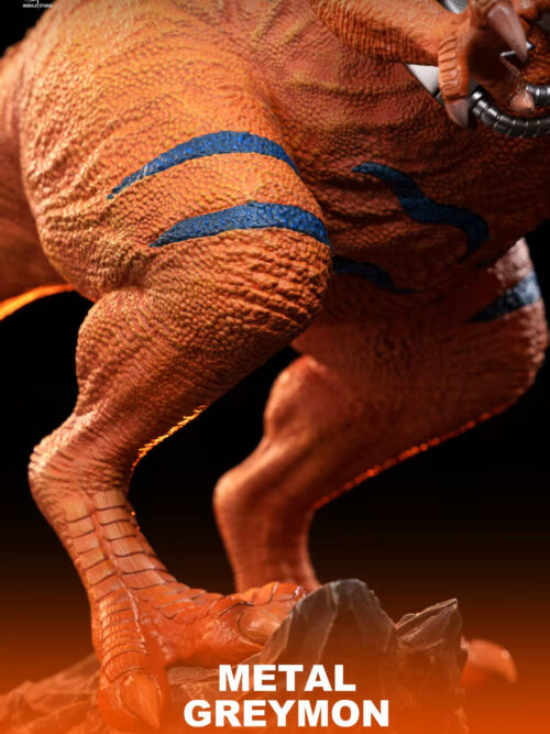 Realistic-Style Metal Greymon - Digimon Adventure - Detail View 2