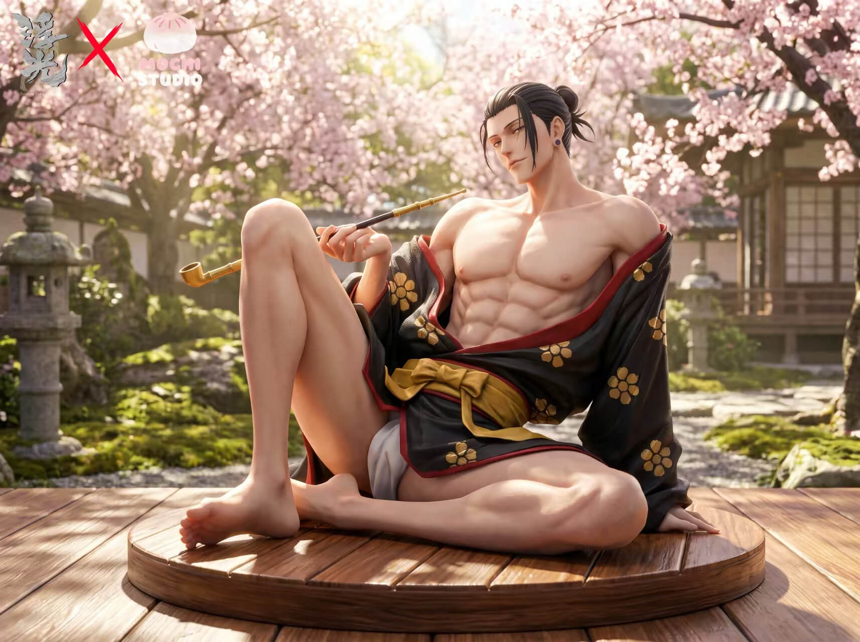 Relaxed Suguru Geto - Featured Image Relaxed Suguru Geto - Collectible Figure Main View
