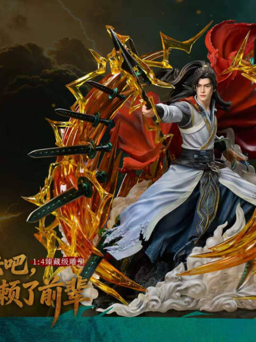 Han Li - Xutian Hall Battle Outfit 1/4 Scale Statue - Detail View 9