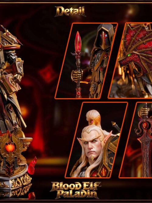 T2 Judgment Armor Blood Elf Paladin — World of Warcraft - Detail View 5