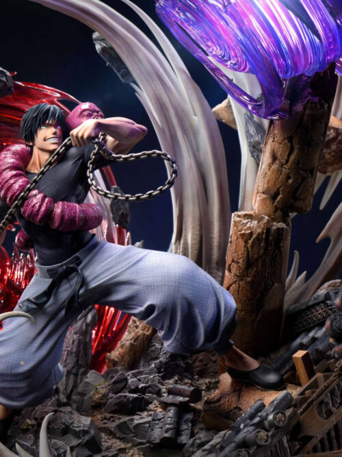 Satoru Gojo vs. Toji Fushiguro Battle Diorama - Detail View 3