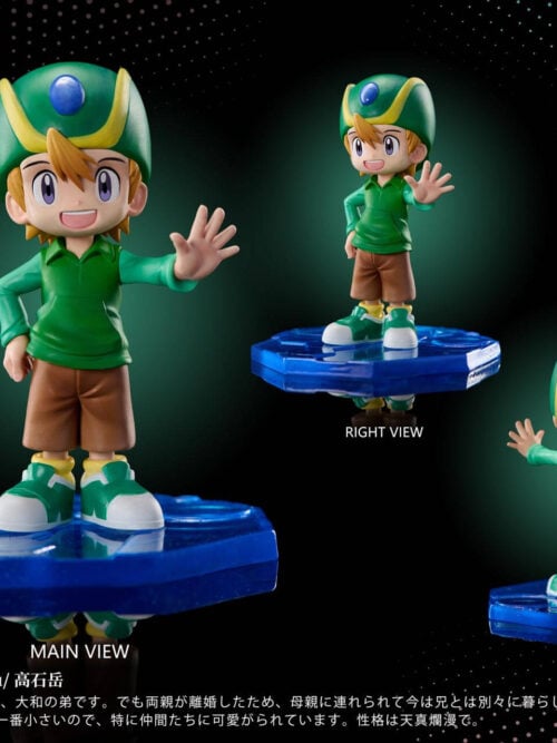 Takeru Takaishi & Patamon Mini Figure Variants — Digimon - Detail View 1