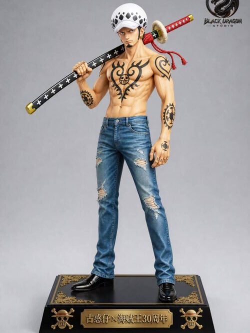Outlaw Luffy, Zoro, Sanji, Ace and Law - Detail View 4