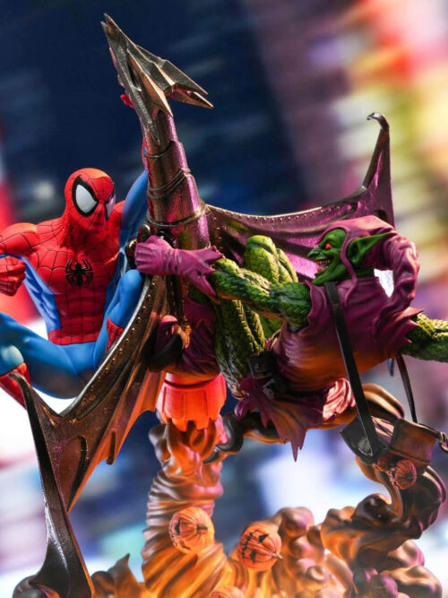 Versus Diorama Vol. 2: Spider-Man vs. Green Goblin - Detail View 2