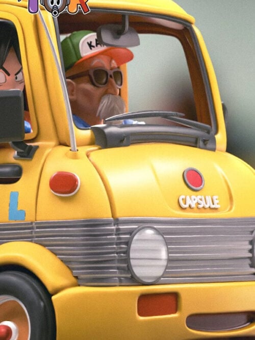 Dragon Ball Vehicle Series Van Quartet: Yamcha, Krillin, Master Roshi and Son Goku - Detail View 5