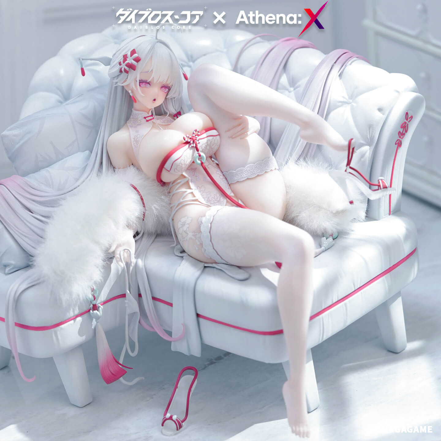 Pure White Melody Noctilucent - Cross Core 1/6 Scale Figure - Featured Image Pure White Melody Noctilucent - Cross Core 1/6 Scale Figure - Collectible Figure Main View