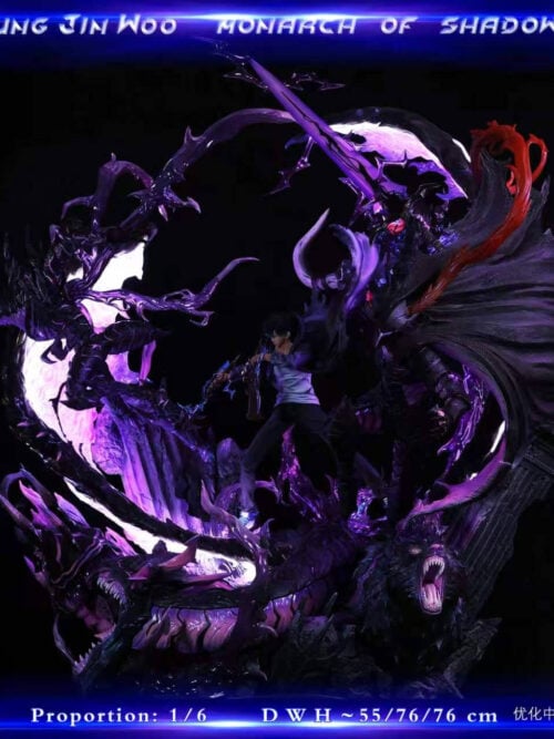 Solo Leveling Shadow Monarch Sung Jin-Woo and Shadow Army - Detail View 6