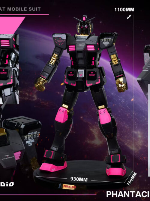 PHANTACI x RX-78-2 Gundam Ver.J 110 cm Full-Body Statue - Detail View 2