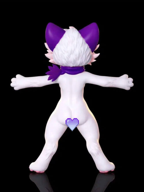Fubuer — 80 cm Articulated Original Feline Figure - Detail View 3