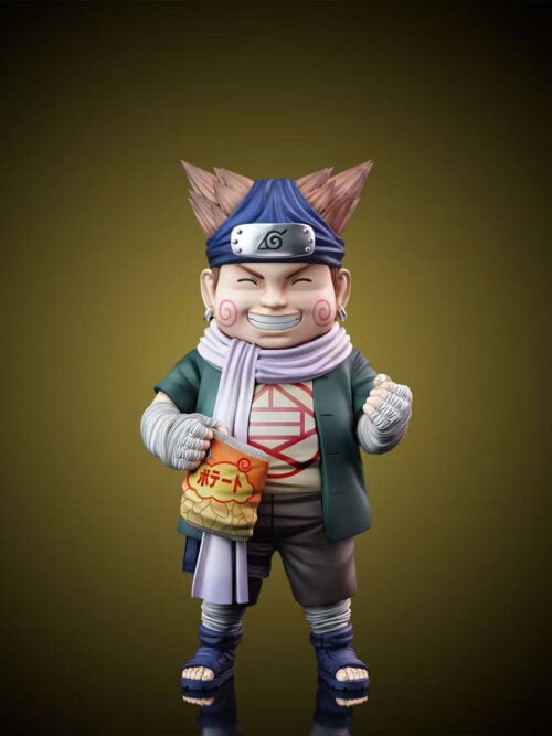t2rmy0aknxr9gwxk0bj11pgwagf12t49 Chibi Choji Akimichi with Snack Bag — Naruto - Collectible Figure Main View