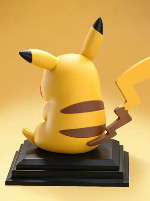 Seated Retro Anime Pikachu - Detail View 2
