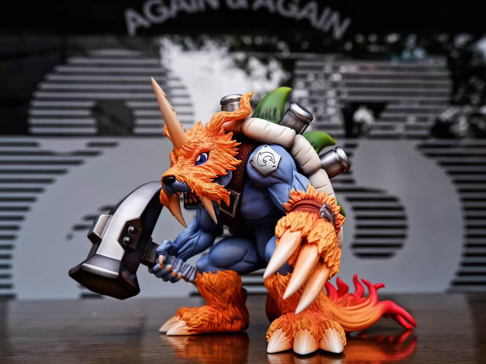 Battle-Ready Zudomon - Featured Image Battle-Ready Zudomon - Collectible Figure Main View
