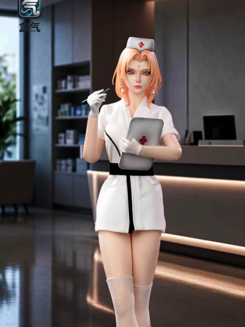Tsunade Nurse Outfit 1/6 Articulated Figure - Detail View 1