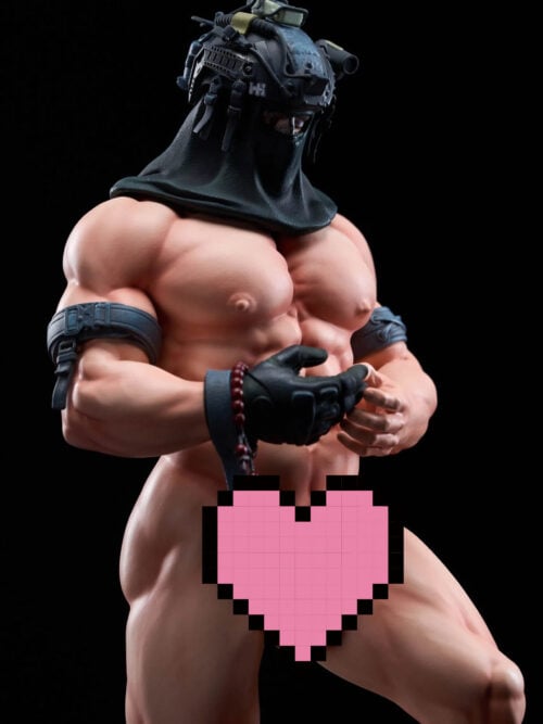 Unclothed Tactical König from Call of Duty - Detail View 1