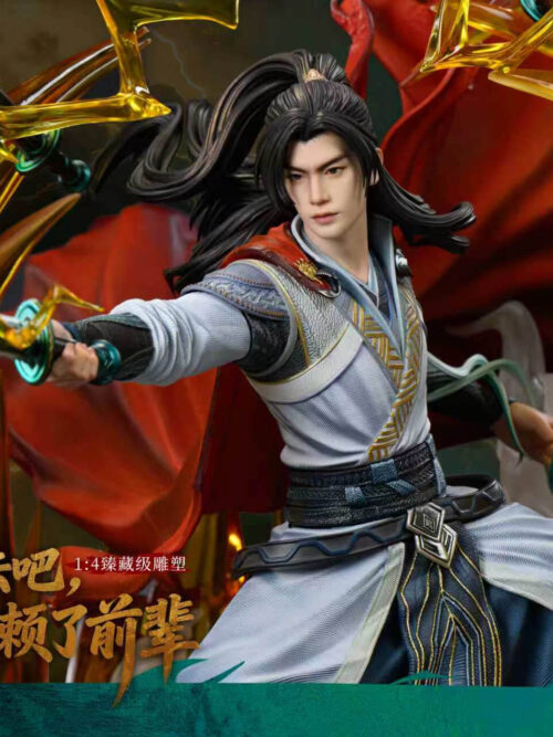Han Li - Xutian Hall Battle Outfit 1/4 Scale Statue - Detail View 3
