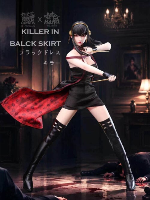 Killer in Black Skirt Yor Forger - Spy x Family - Collectible Figure Main View