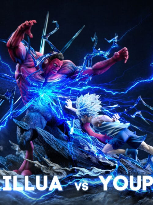 Godspeed Killua Zoldyck vs Menthuthuyoupi - Collectible Figure Main View