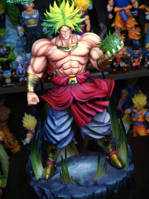 Arrogant Broly with Energy Sphere - Detail View 4